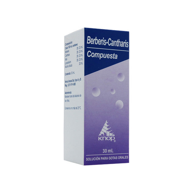 Berberis-Cantharis Compuesto 30 cc - Knop