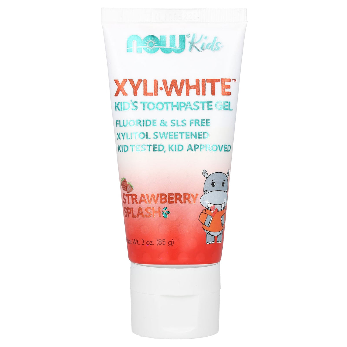 Xyliwhite Pasta Dental Infantil en Gel Sabor Frutilla 85 g - NOW