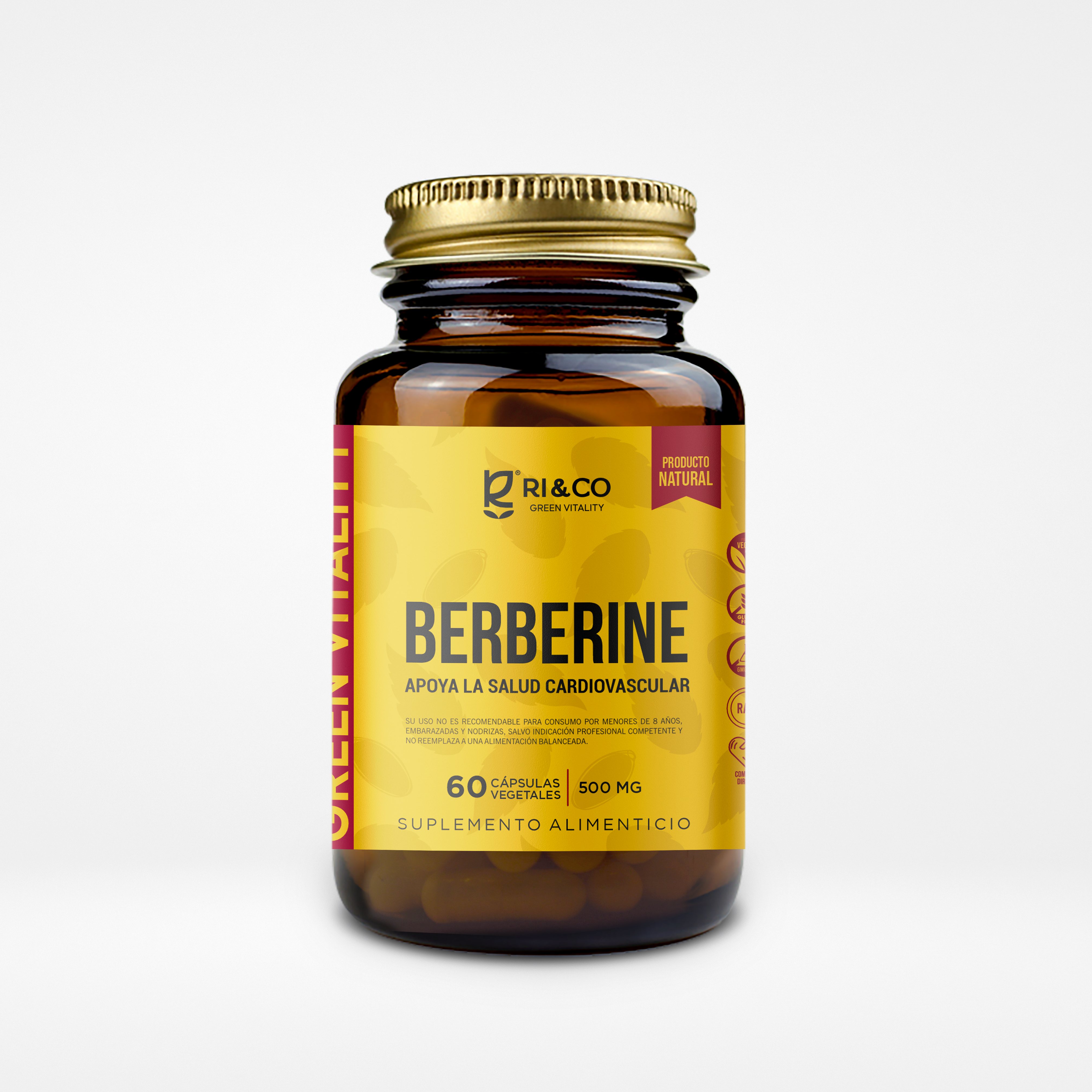 Berberine 60 Caps - RICO
