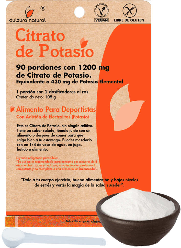 Citrato de Potasio en Polvo - Dulzura Natural