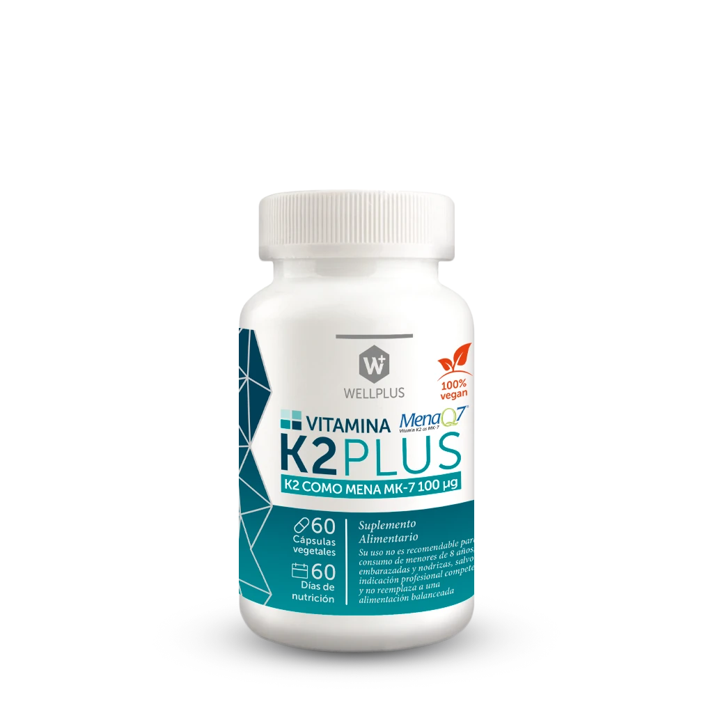 Vitamina K2 Plus - 60cap - Wellplus