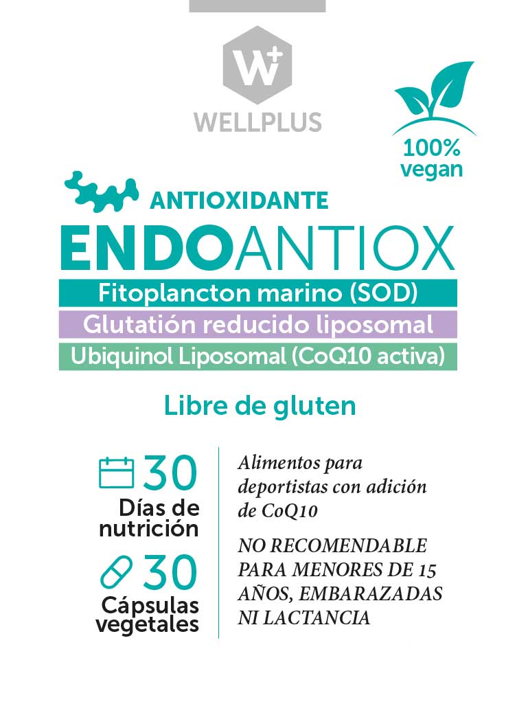 Endo Antiox 30 Cápsulas - Wellplus