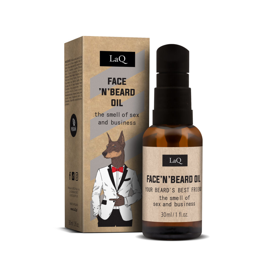 Aceite para Rostro y Barba Sex & Business 30 ml - LAQ