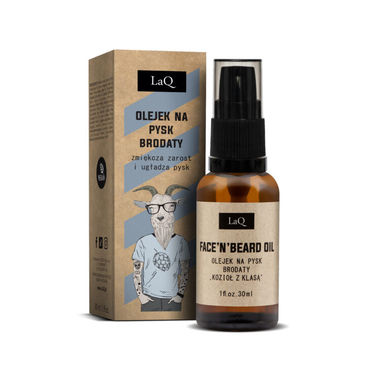 Aceite para Rostro y Barba Hoppy Goat 30 ml - LAQ
