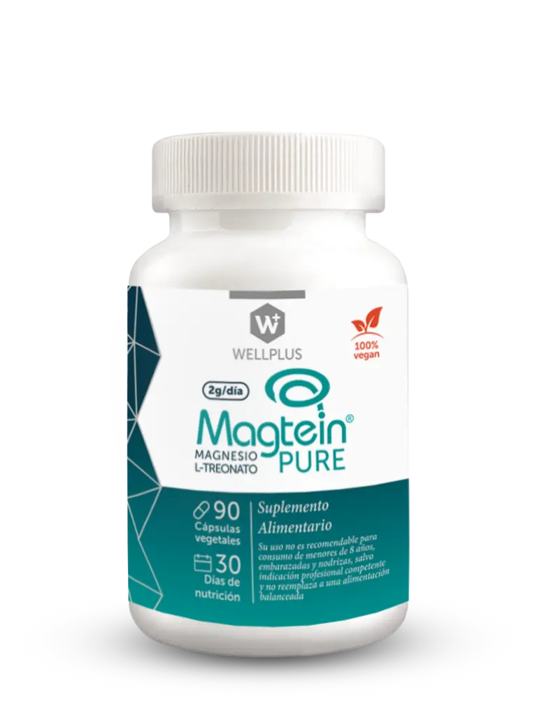 Magtein (L-Treonato) Pure 90 Cápsulas - Wellplus