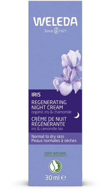 Crema de Noche hidratante de Iris 30 ml - Weleda