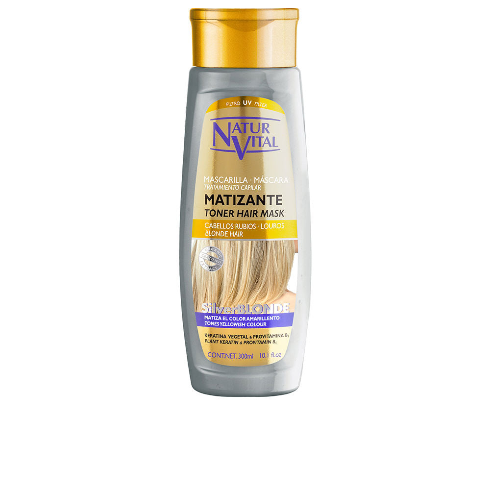 Mascarilla Matizante Silver Blonde 300 ml - Natur Vital