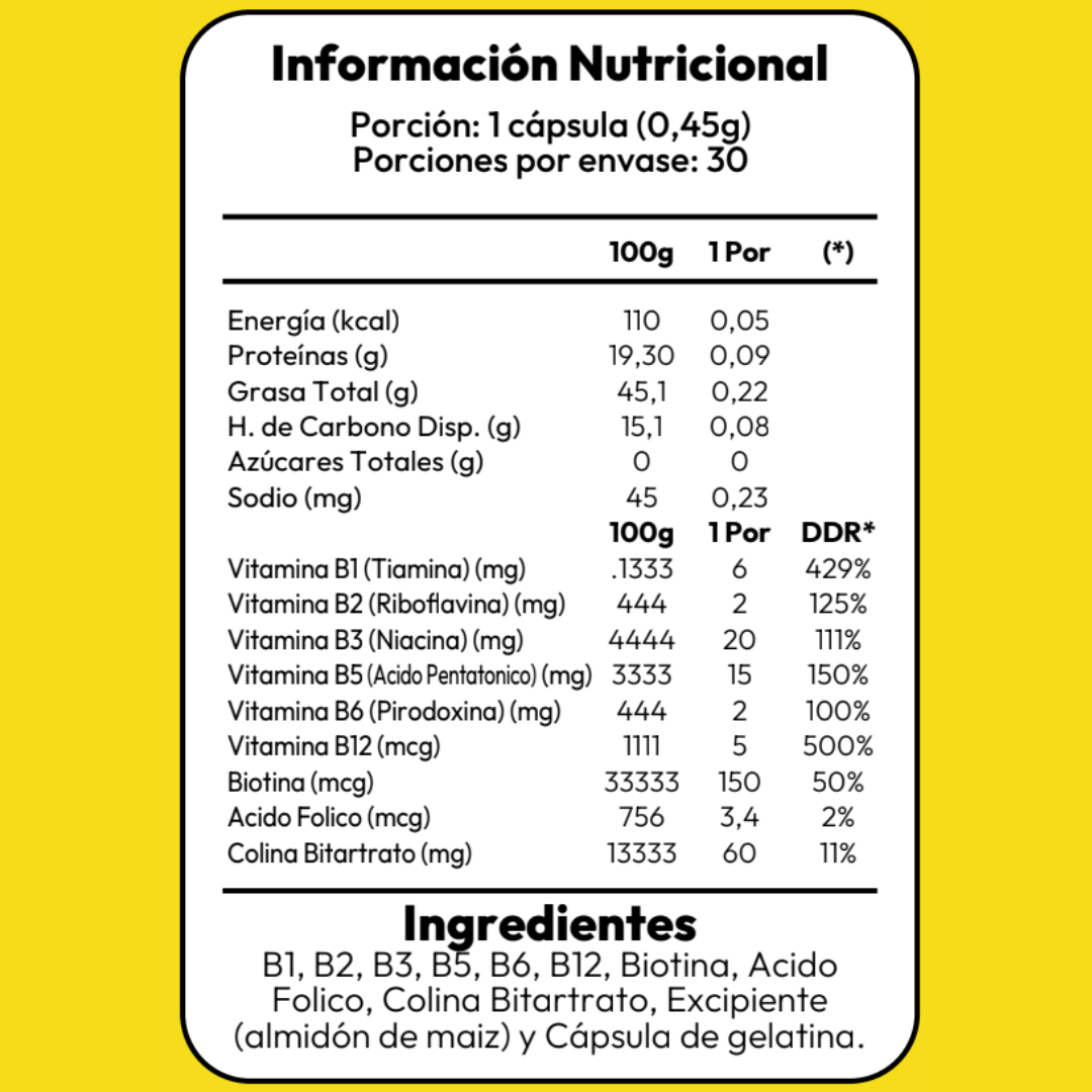 B-Complex - 30 Capsulas