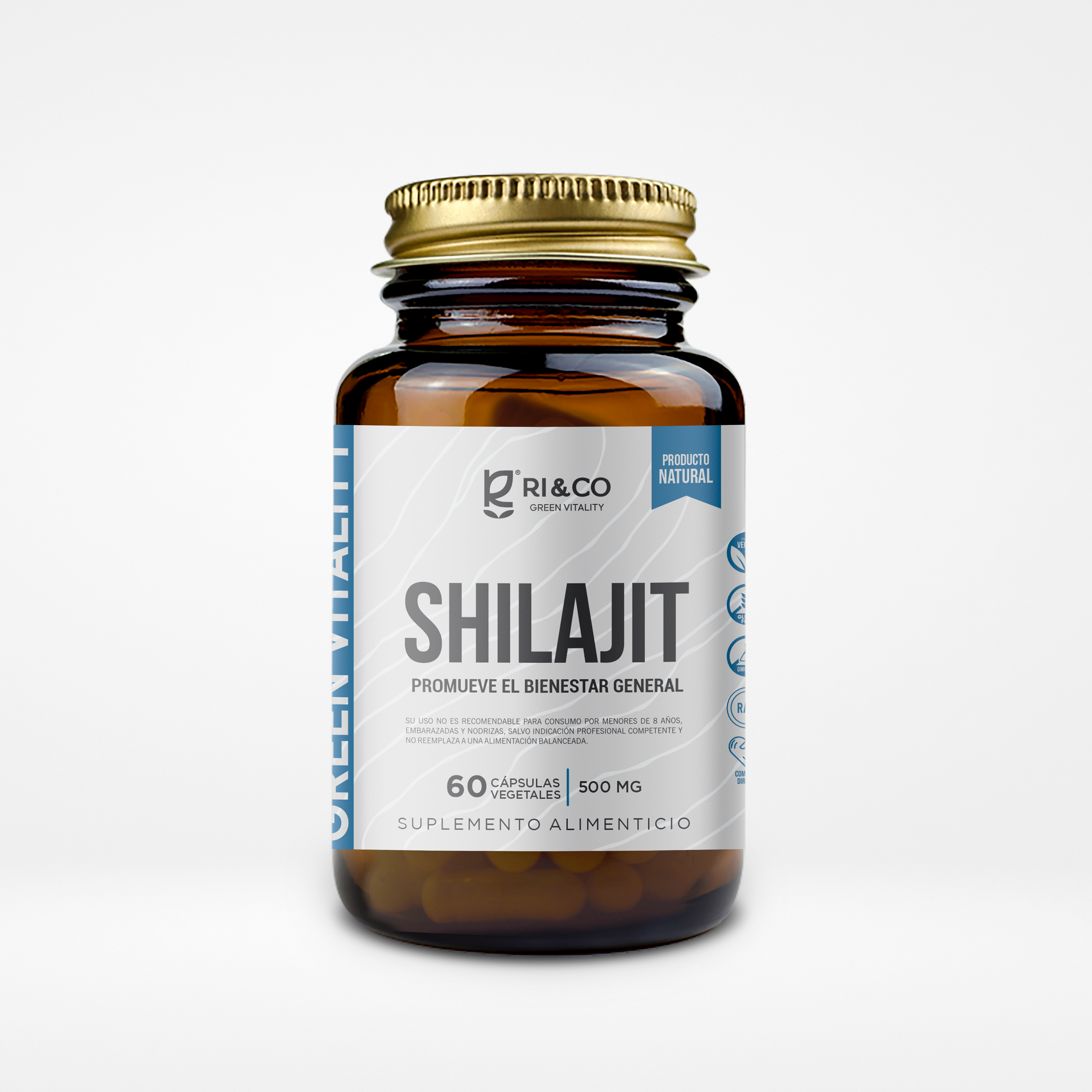 Shilajit 60 Caps - RICO
