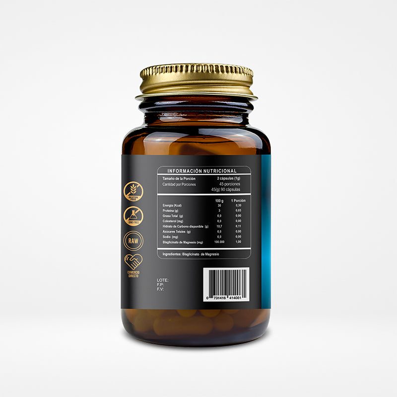 Bisglicinato de Magnesio - 90 cap