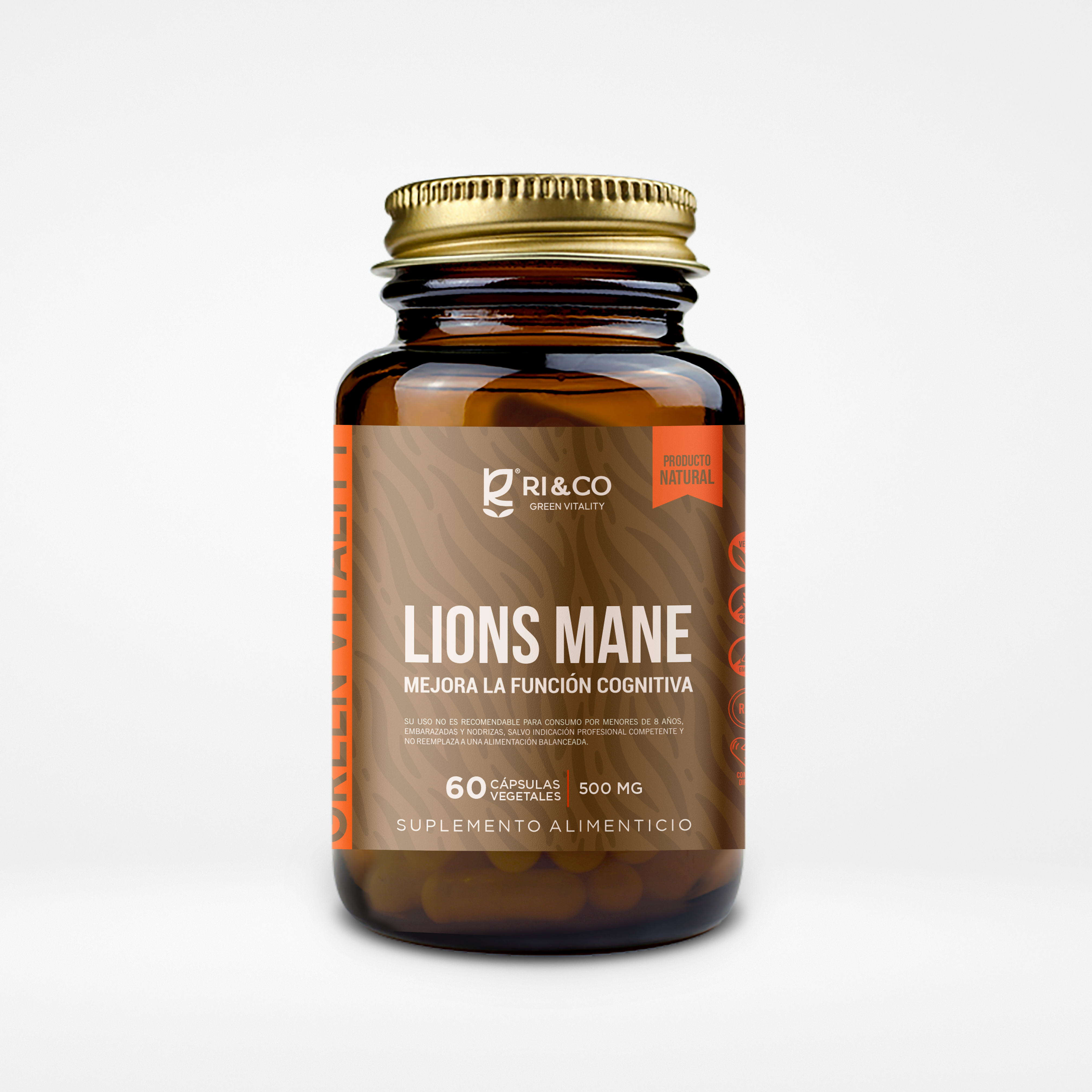 Lions Mane 60 Caps - RICO
