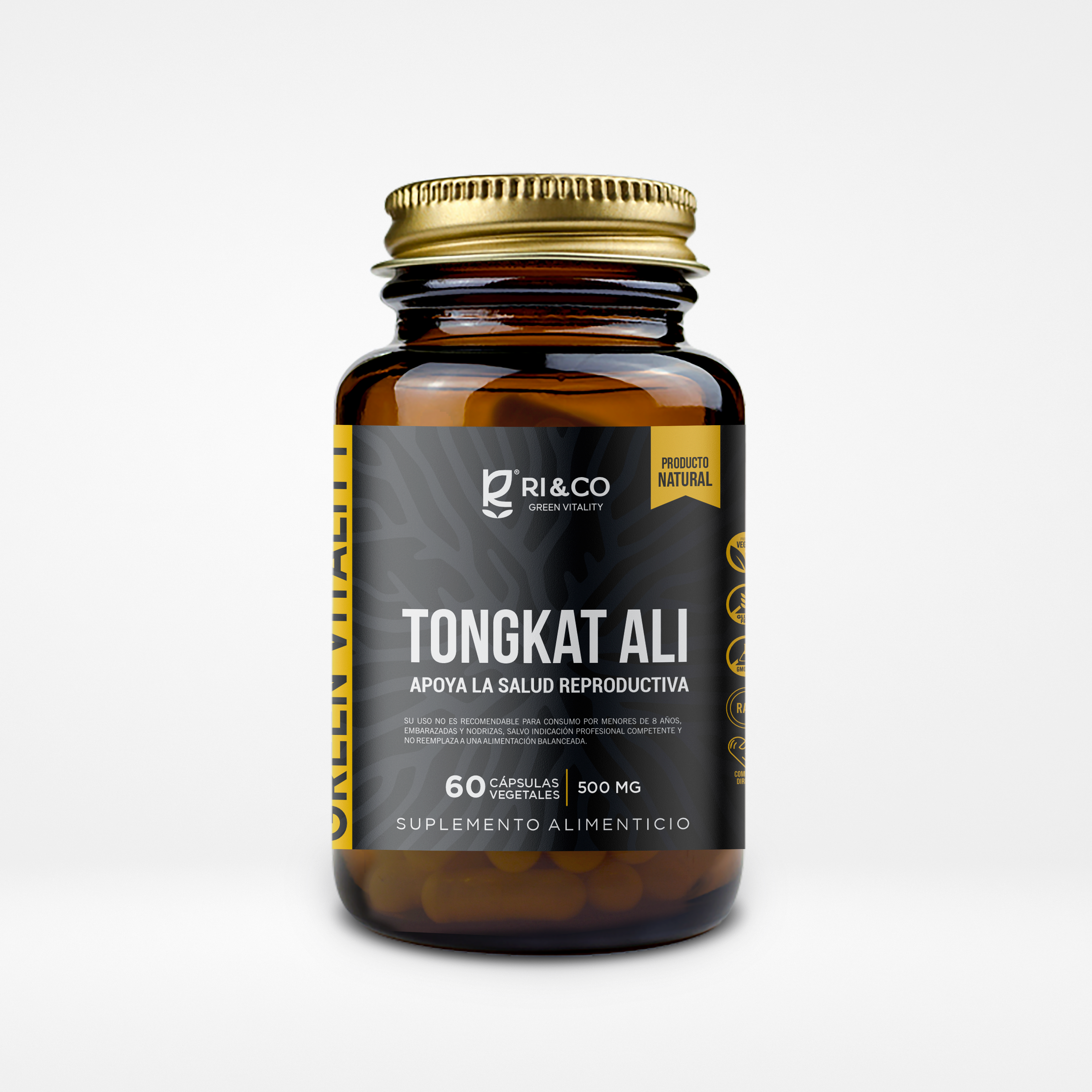 Tongkat Ali 500 mg 60 Caps - RICO
