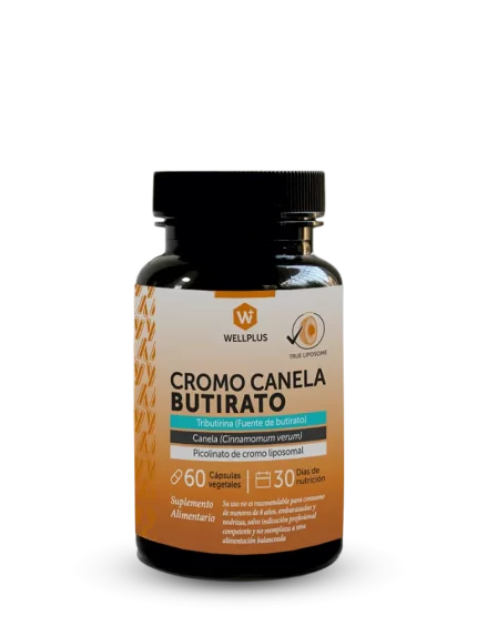 Cromo Canela Butirato 60 Cápsulas - Wellplus