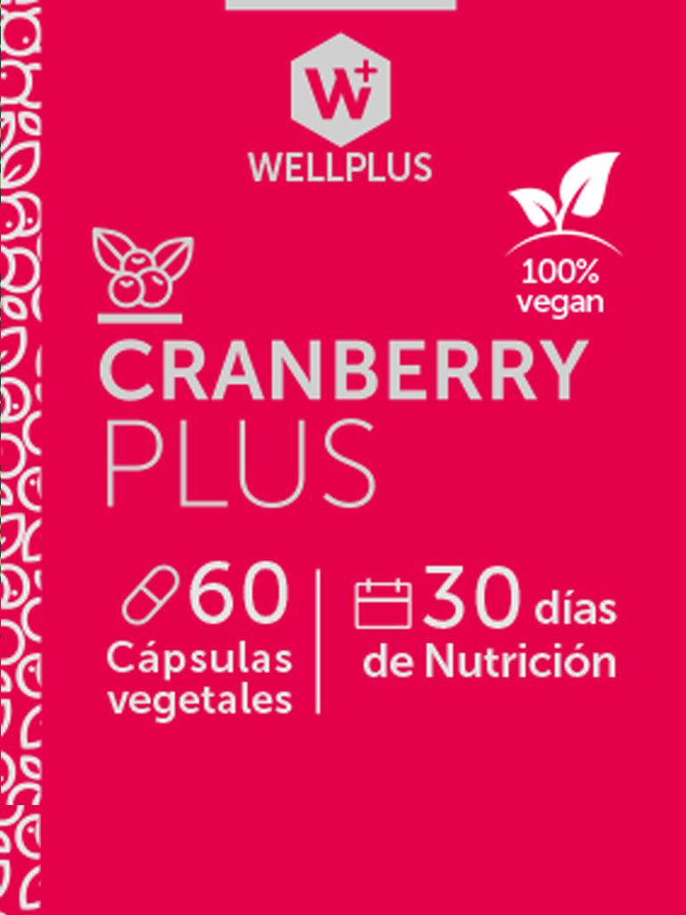Cranberry Plus 500mg 60 Cápsulas - Wellplus