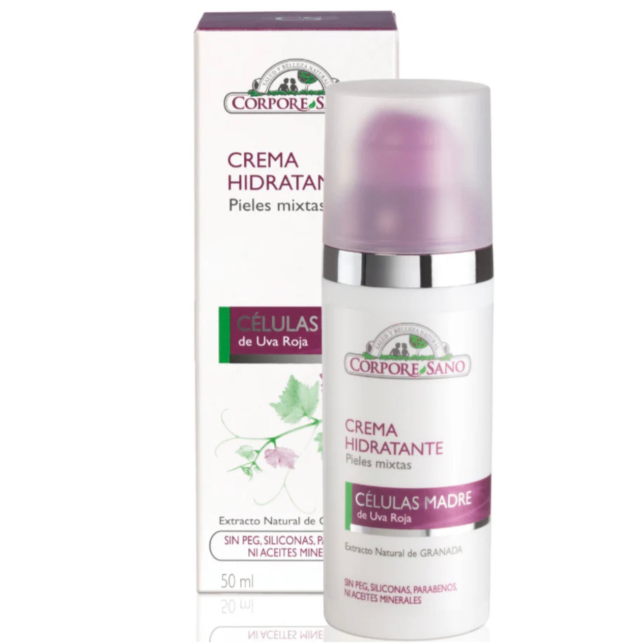 Crema Hidratante Pieles Mixtas Celulas Madre - 55ml