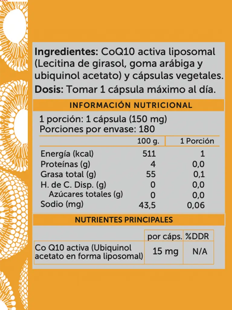 CoQ10 Activa Liposomal - 180 cap