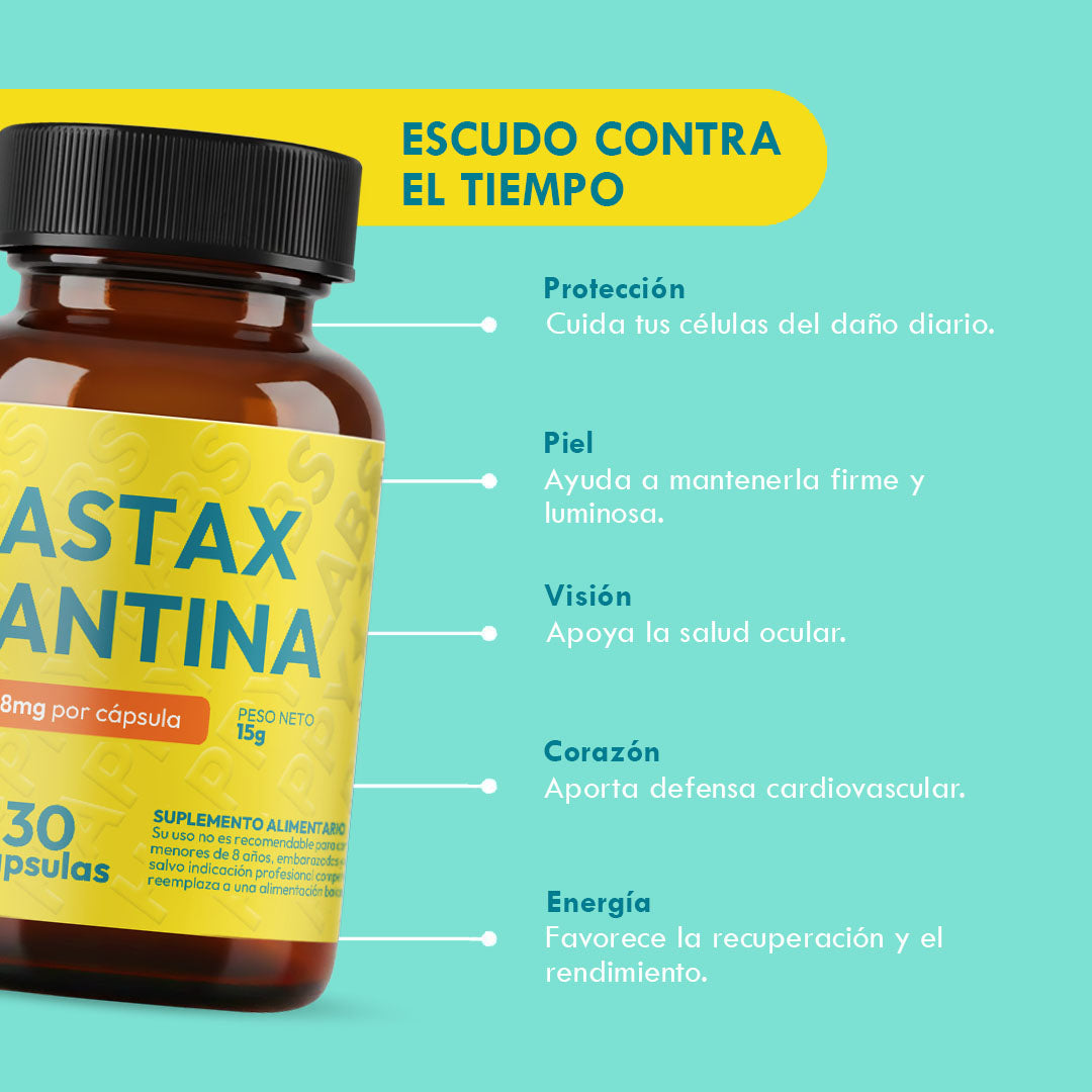 Astaxantina - 30 Capsulas