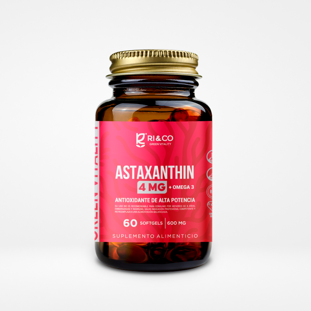 Astaxanthin 4 mg 60 Soft 600 mg - RICO