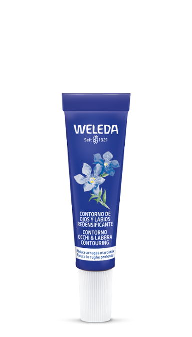 Contorno de Ojos y Labios Redensificante de Genciana azul y Edelweiss 10 ml - Weleda