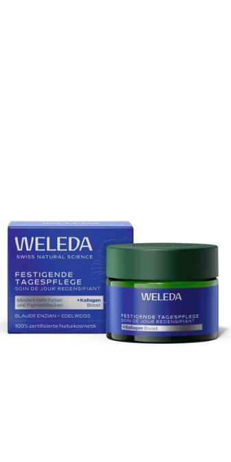 Crema de Día Redensificante de Genciana azul y Edelweiss 40 ml - Weleda