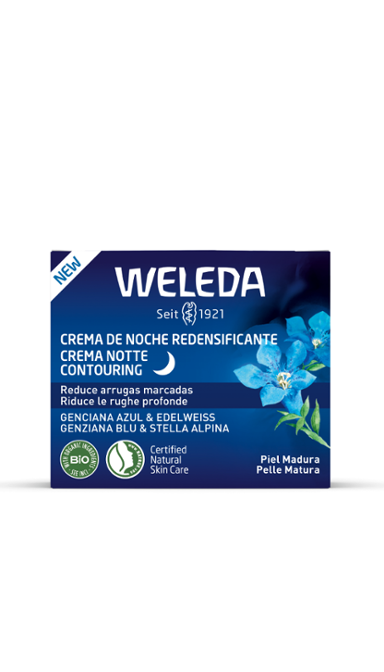 Crema de Noche Redensificante de Genciana azul y Edelweiss 40 ml - Weleda