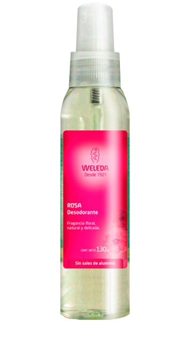 Desodorante de Rosa 130 ml - Weleda