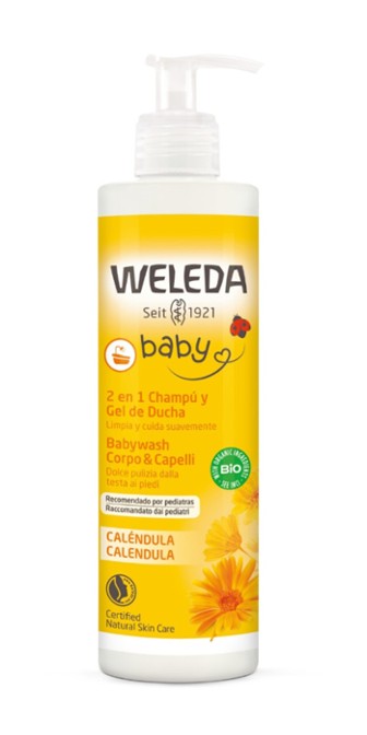 2 en 1 Champú y Gel de Ducha 400 ml - Weleda