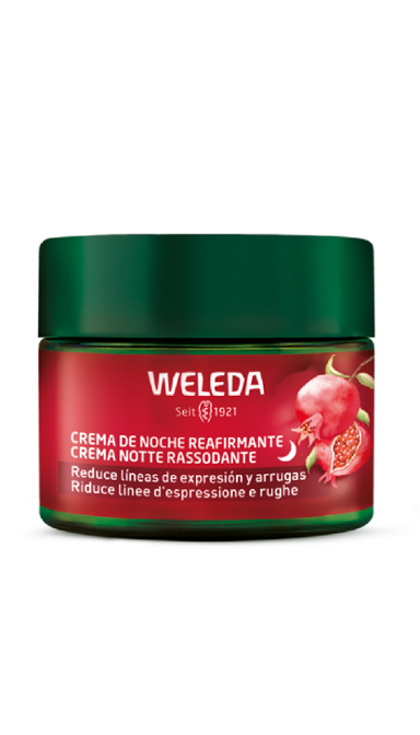 Crema de Noche Reafirmante Granada y Péptidos de Maca 40 ml - Weleda
